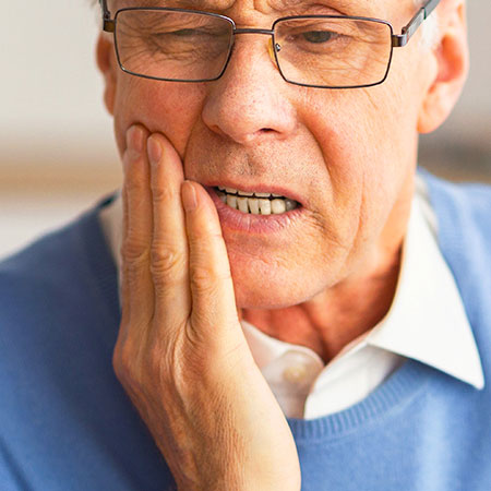Patient suffering from TMJ in need of chiropractor in Palo Alto