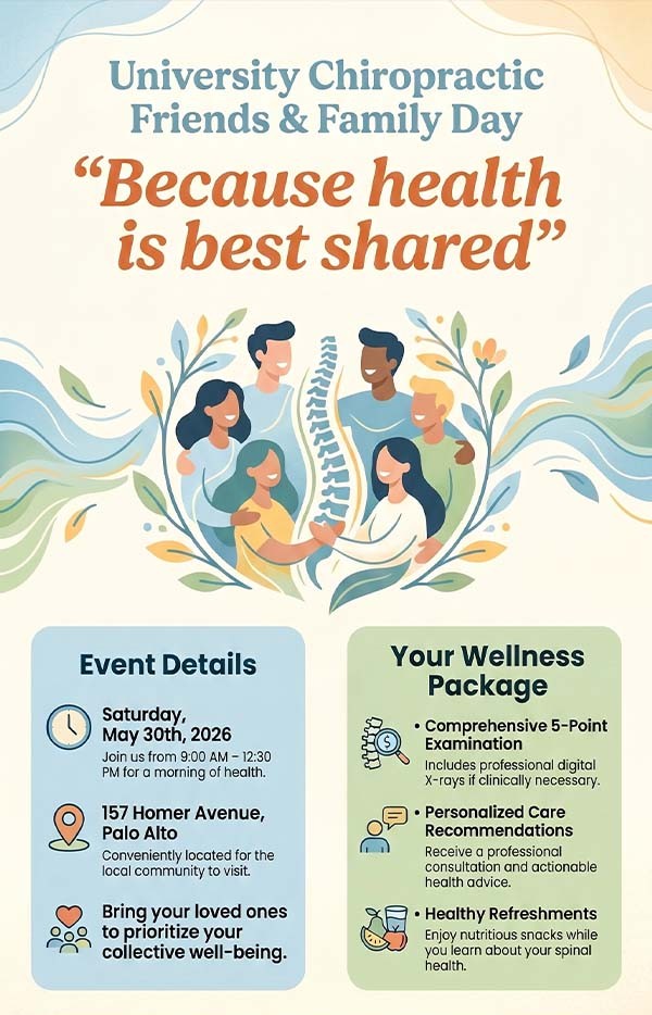 Event at University Chiropractic in Palo Alto